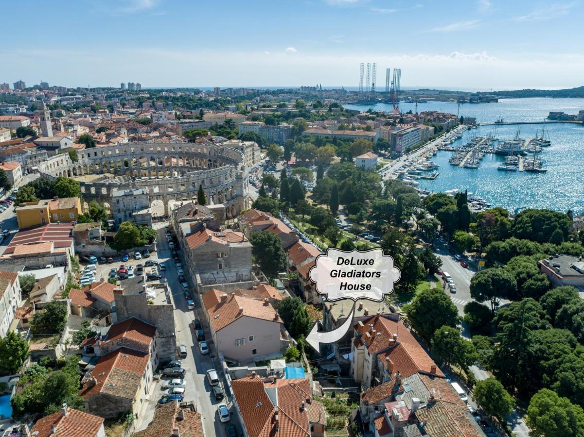 Apartamento Deluxe Gladiators House - Parking Included Pula Exterior foto